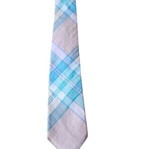Nwot Madras Joseph Bank Tie